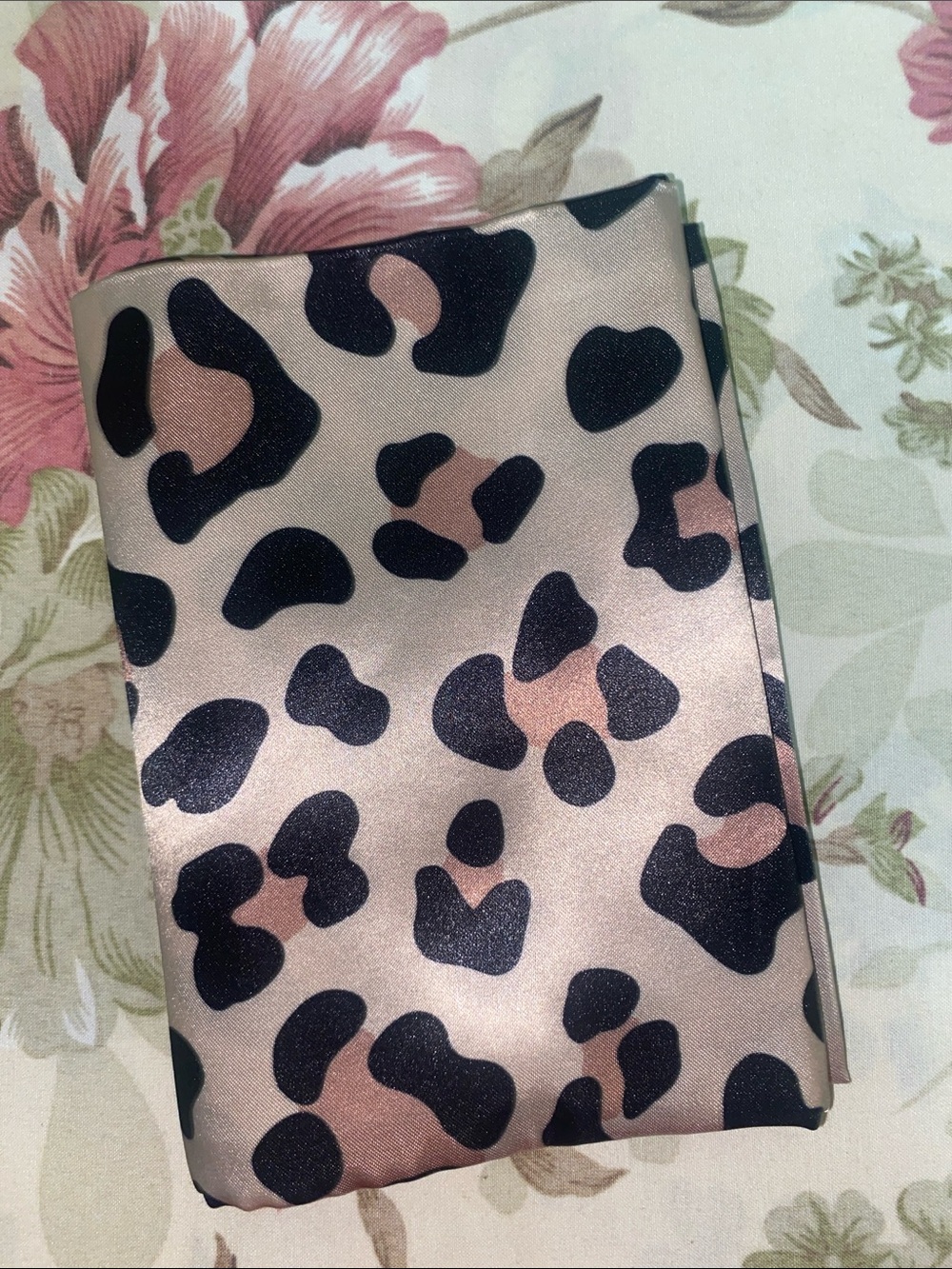 Leopard Print Satin pillow case
